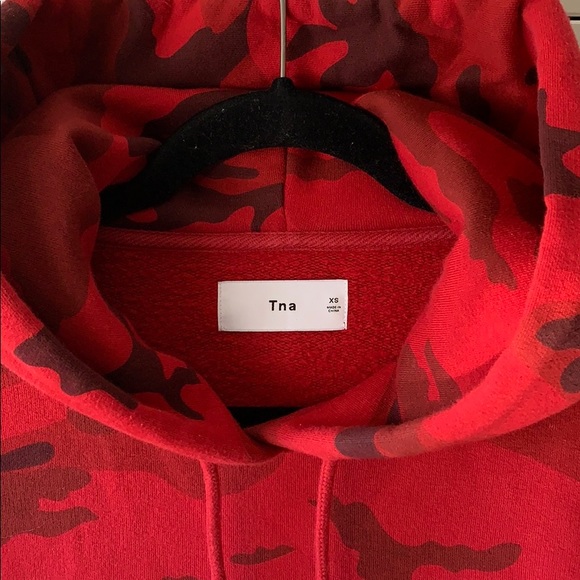 Tna Red Camouflage Hoodie - Picture 2 of 2